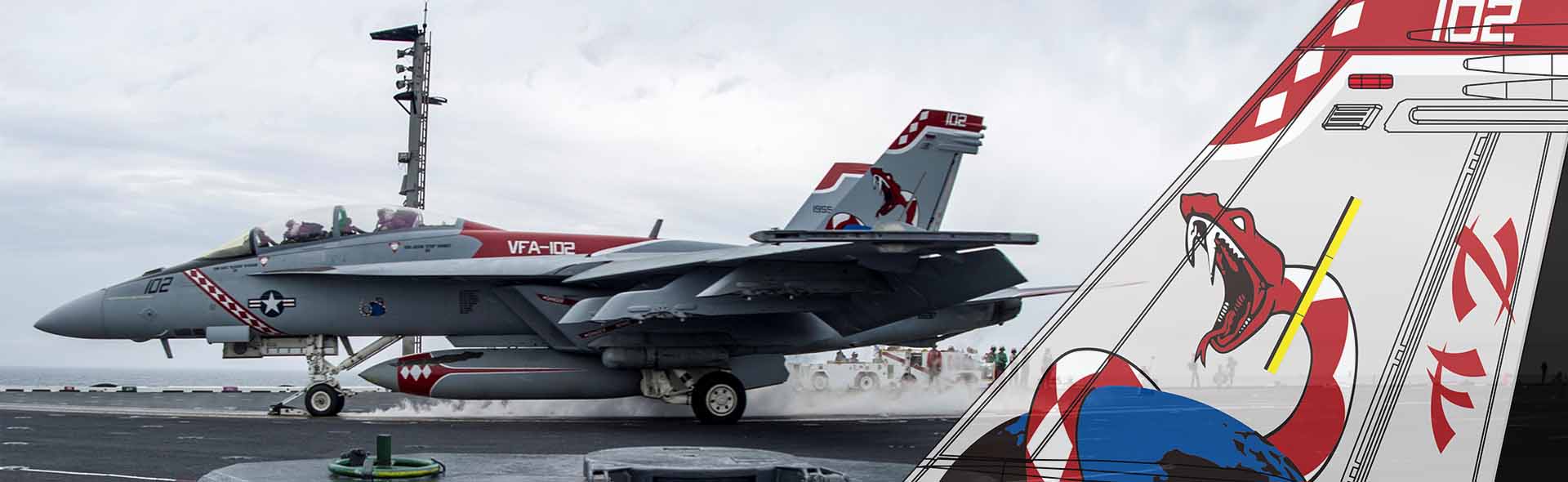 F/A-18F Super Hornet VFA-102 “Diamondbacks” U.S. Navy, VFA-102, 60th Anniversary, Atsugi Air Base 2015, BuNo.166917