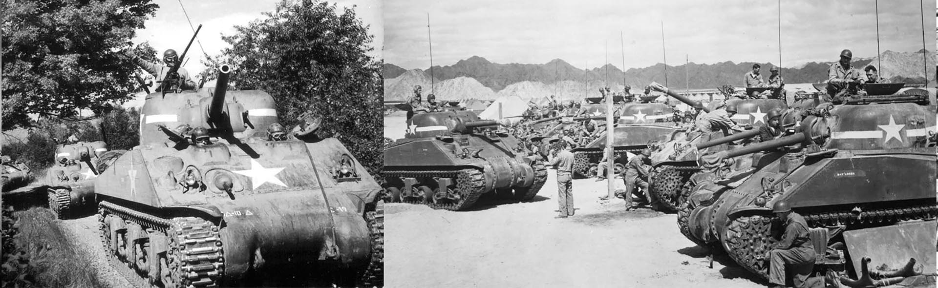 Sherman M4A3 (75) Training vehicle, C Company, 10th Tank Battalion, 5th Armored Division, New York, 1943