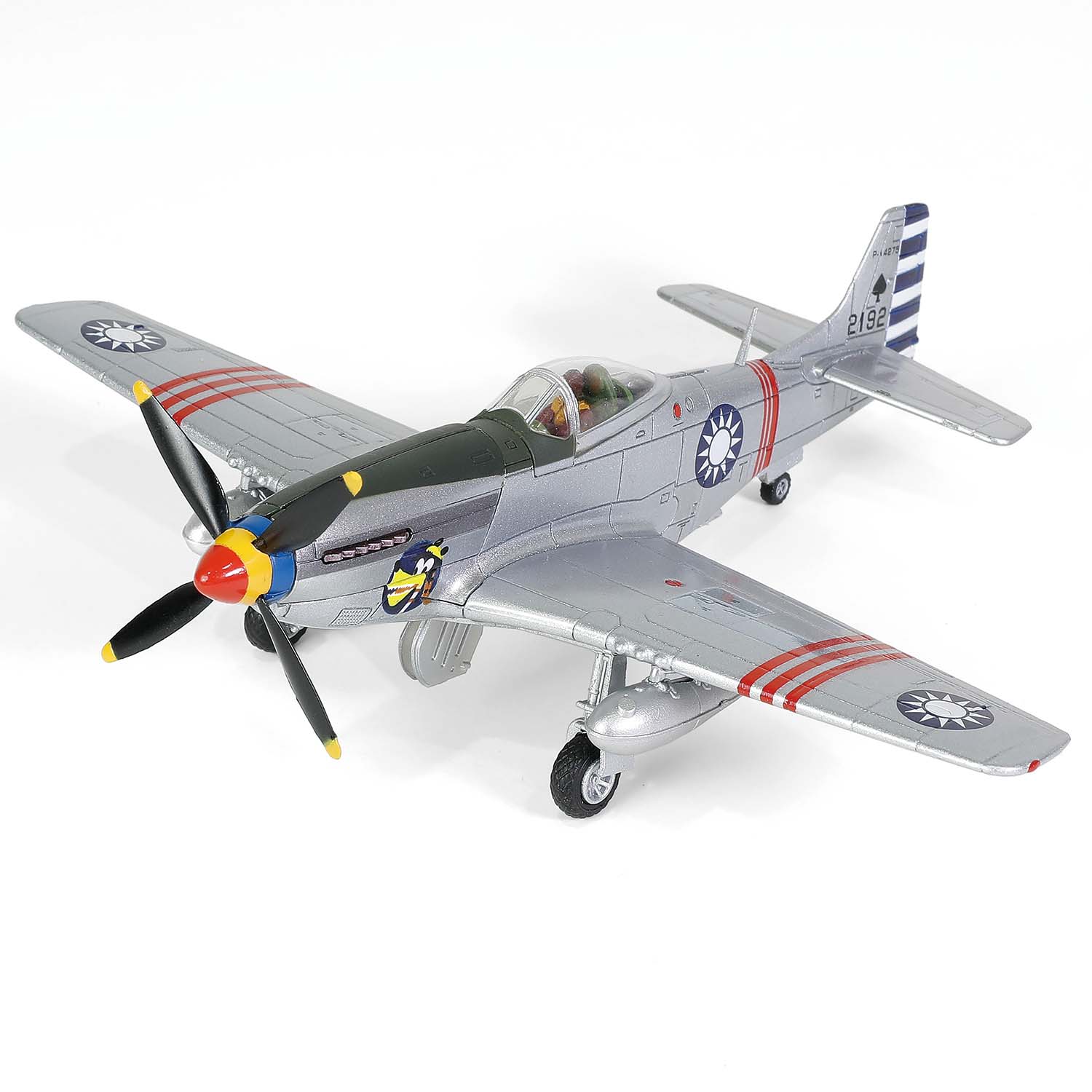 ROC P-51D Mustang aircraft fighter 21st Squadron, 4th Fighter Group, Captain Cheng Yung To, ROCAF (#P14275, 2192)