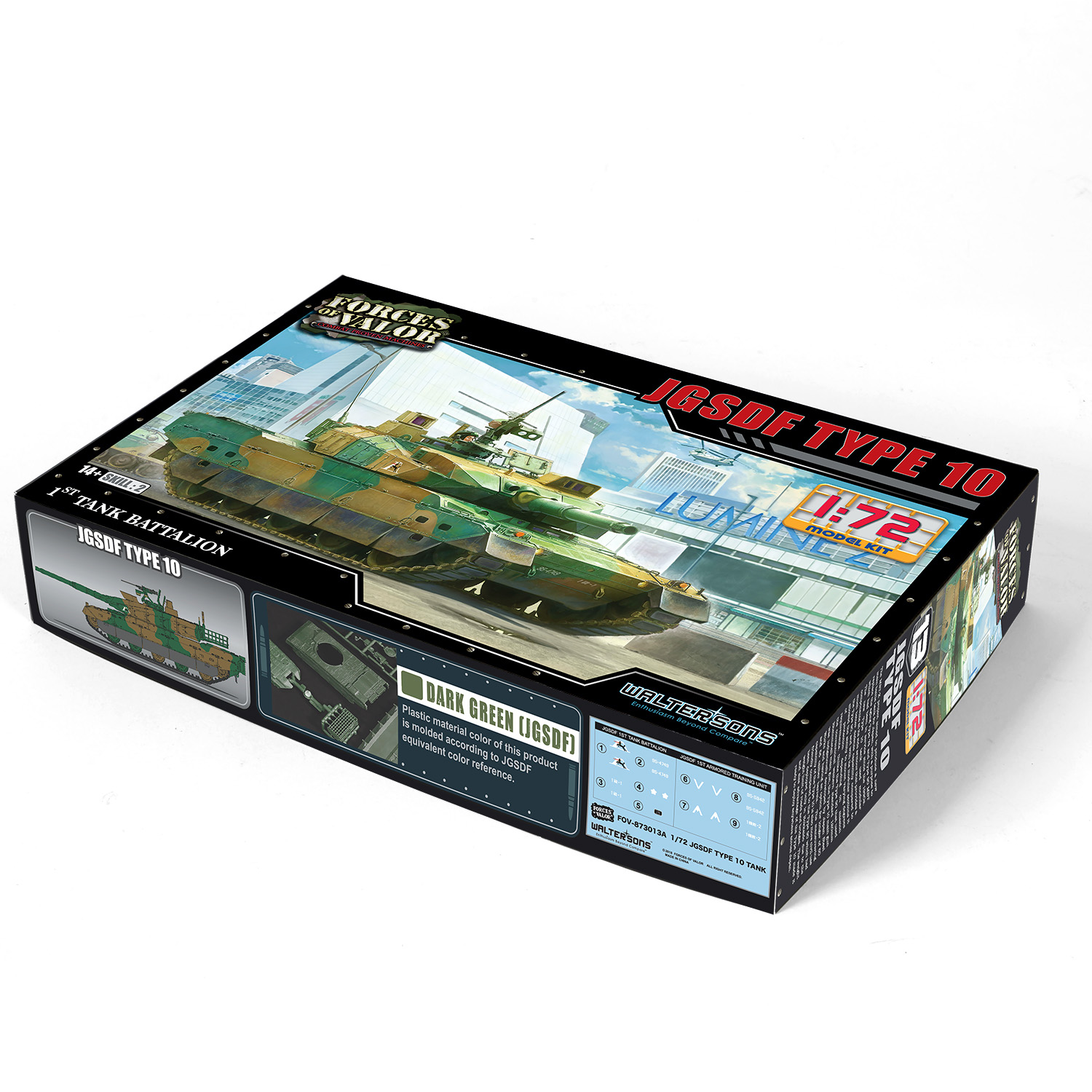 (JGSDF) Type 10 tank 2nd Company, 1st Armoured School Unit