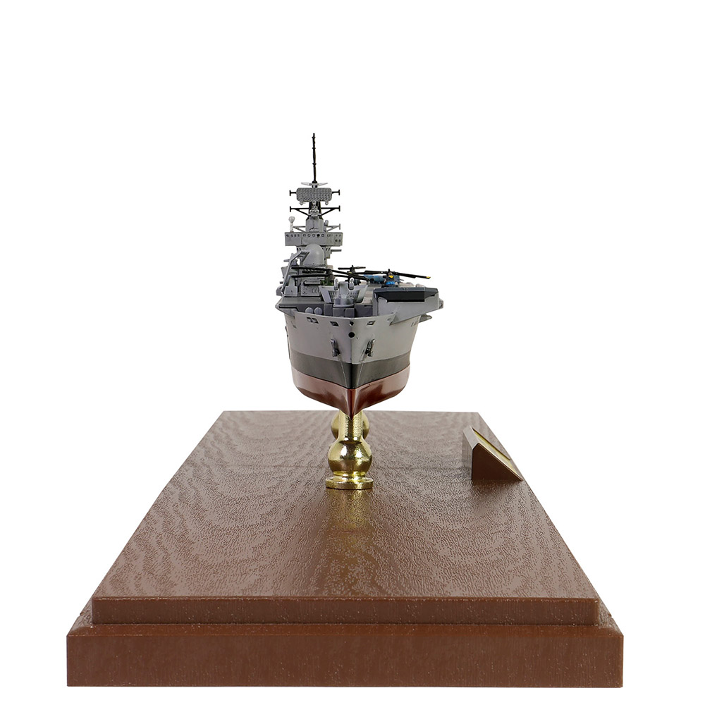 HMS Invincible (R05) light aircraft carrier Falkland islands 1982 Full hull