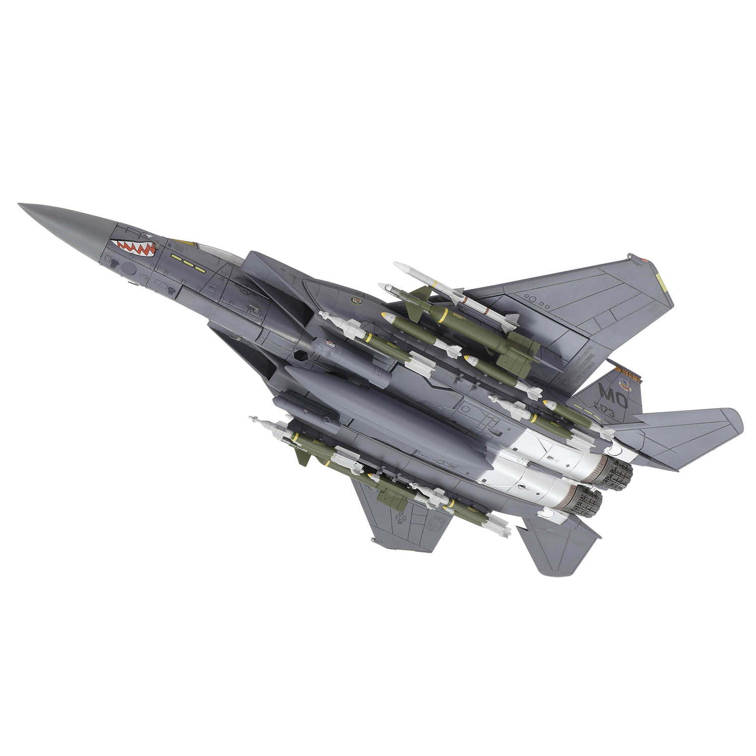 Boeing F-15E Strike Eagle“Shark Mouth”, USAF #87-0173, 391st Fighter Squadron 'Bold Tigers' , 366th Fighter Wing, U.S.A.F Mountain Home AFB, Idaho, 2002