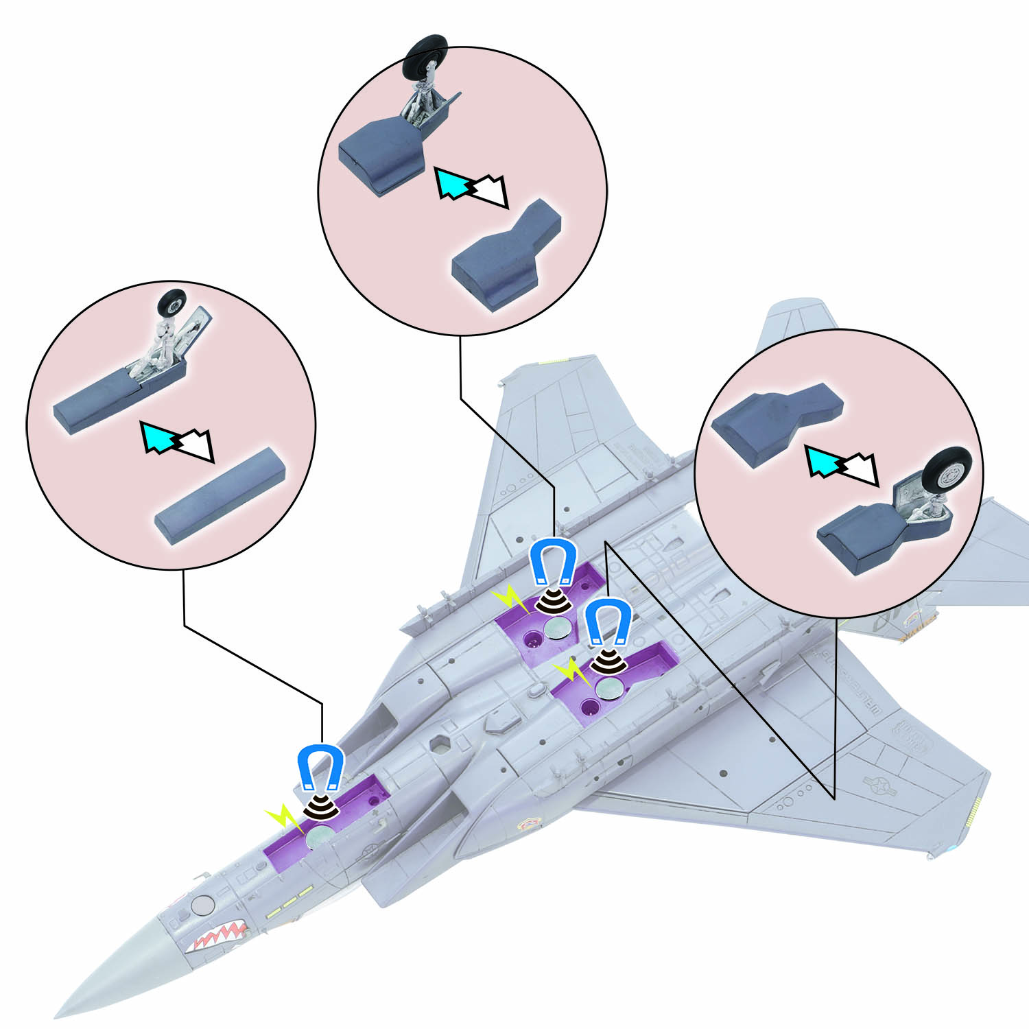 Boeing F-15E Strike Eagle“Shark Mouth”, USAF #87-0173, 391st Fighter Squadron 'Bold Tigers' , 366th Fighter Wing, U.S.A.F Mountain Home AFB, Idaho, 2002