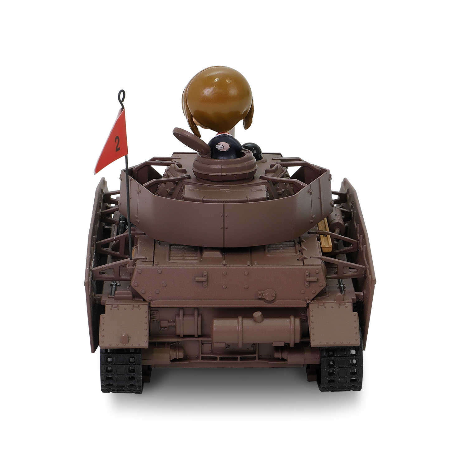 Panzer IV Ausf H Ooarai Girls Academy with Miho Nishizumi commander figure