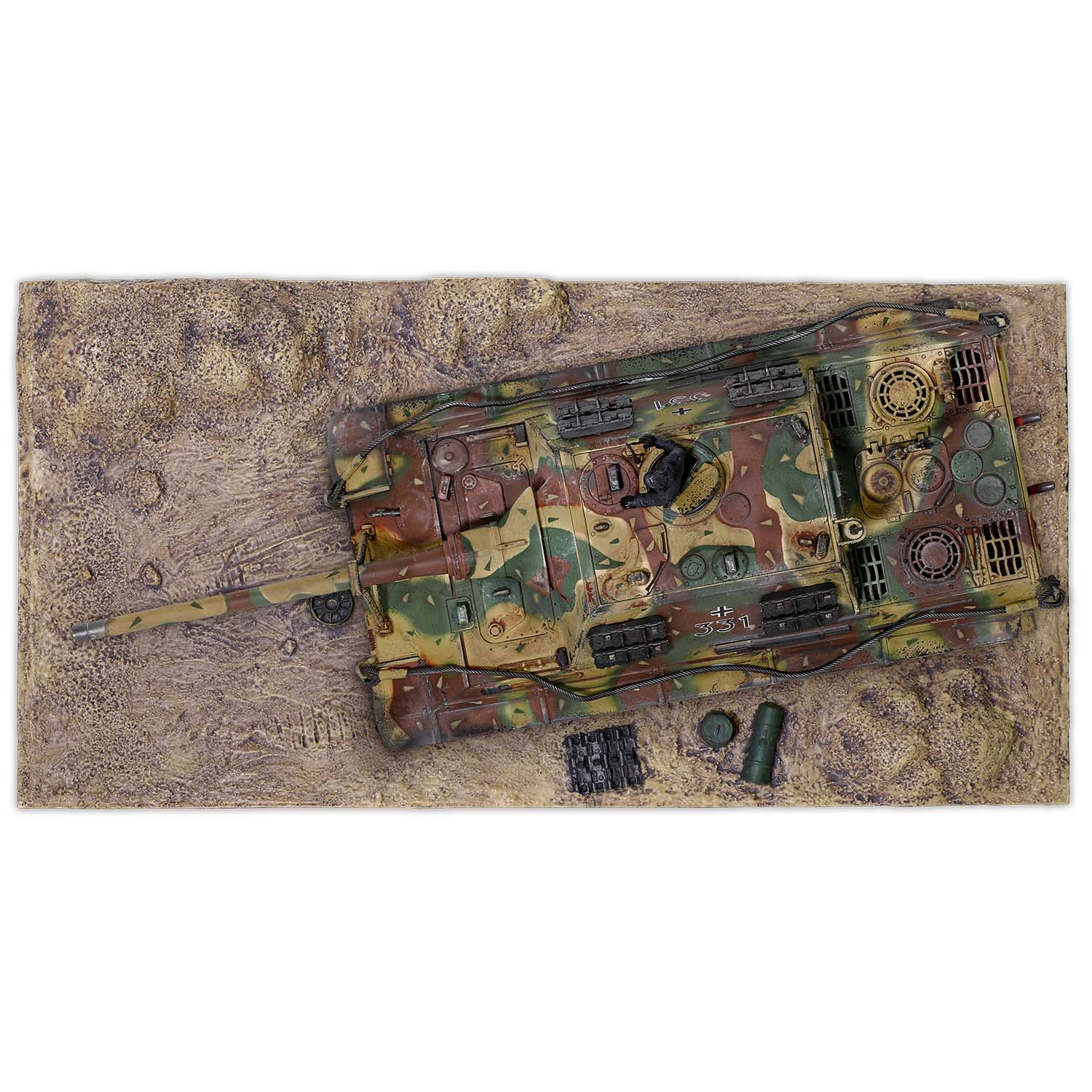 DE AGOSTINI USED 1:72 TANK PANZERJAGER TIGER SD KFZ 186 GERMANY 1945- International Society of