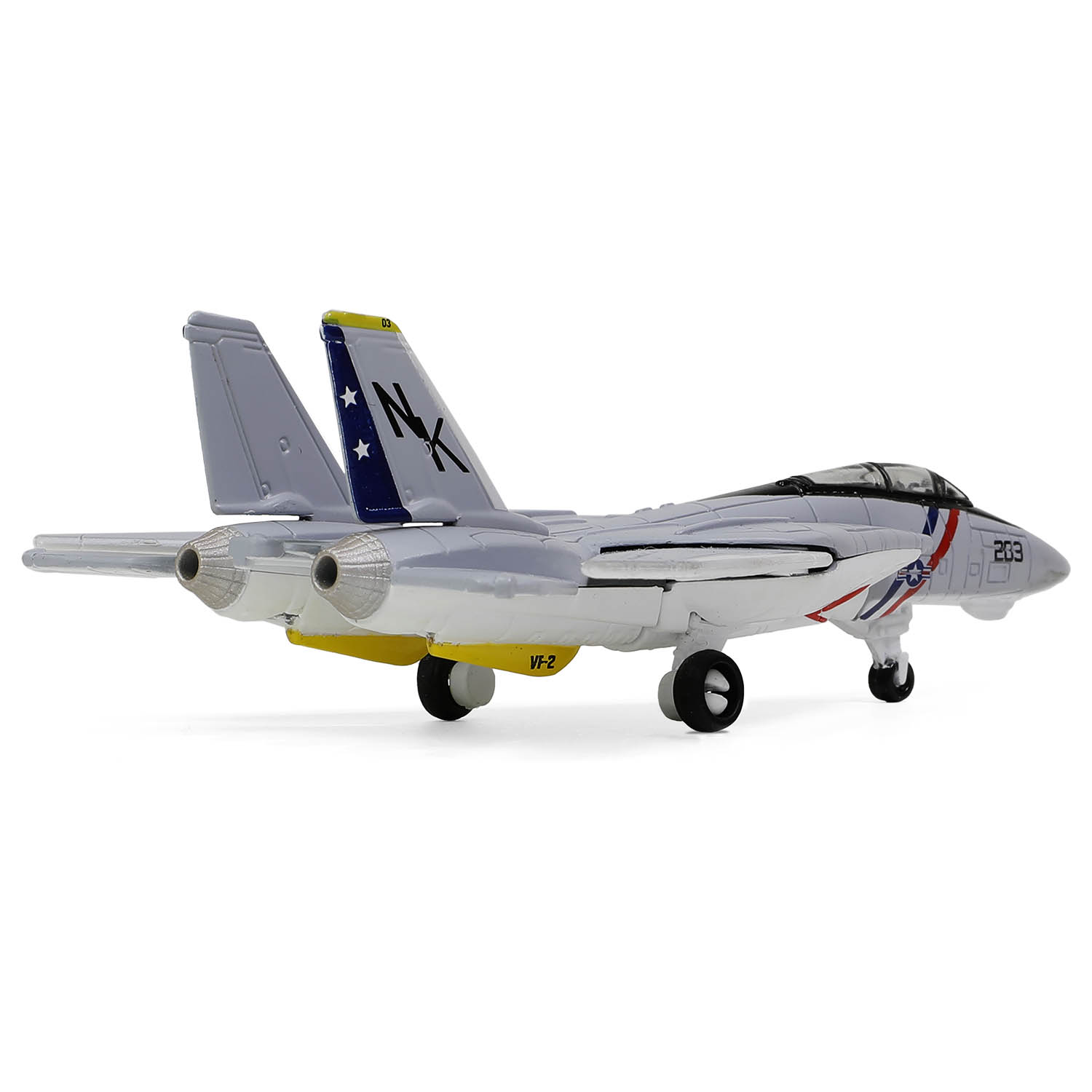 CVN-65 Enterprise deck + 4' Legendary F-14 Tomcat series Section #C deck + F-14A BuNo. 158988, VF-2 "Bounty Hunters", #216, CVW-14, USS Enterprise CVN-65, 1977