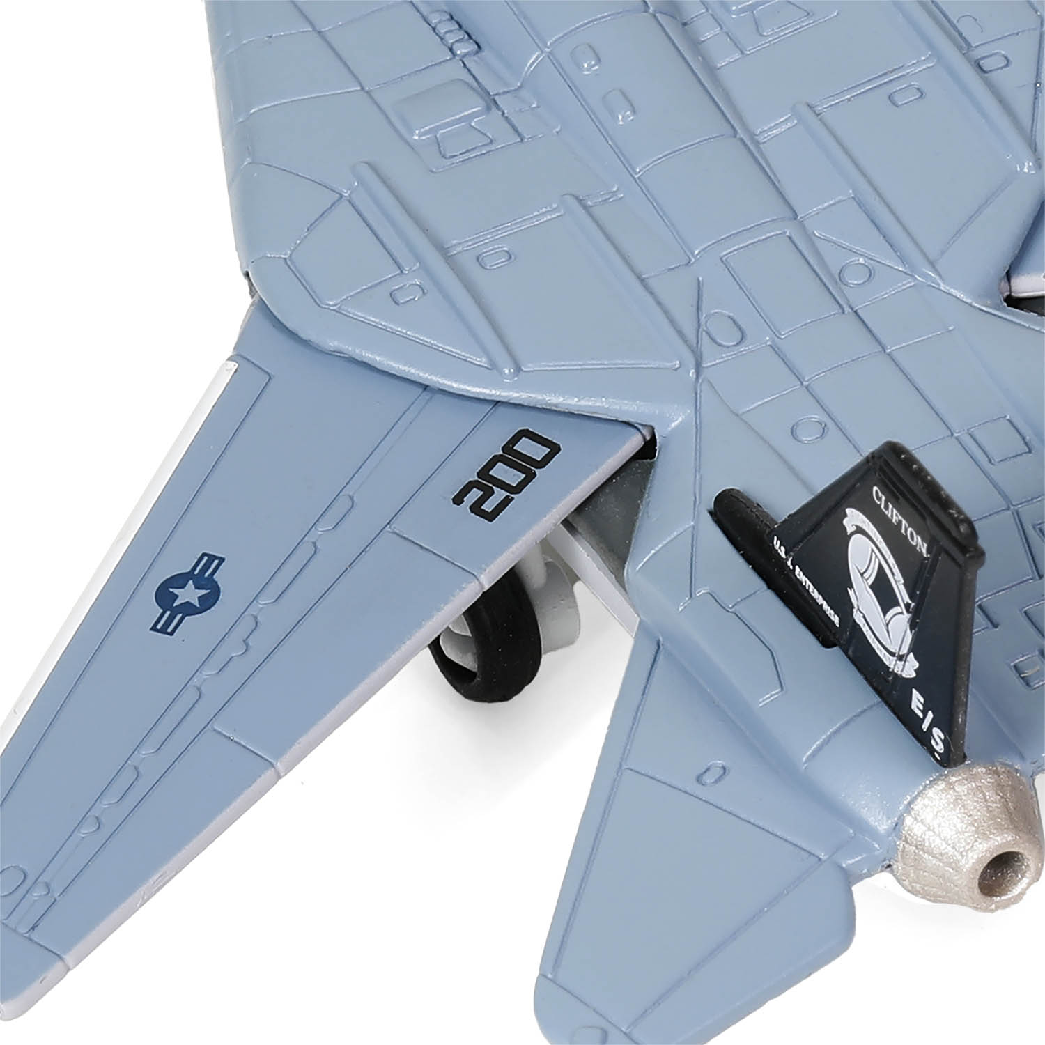 High-precision pad printing and fuselage textures