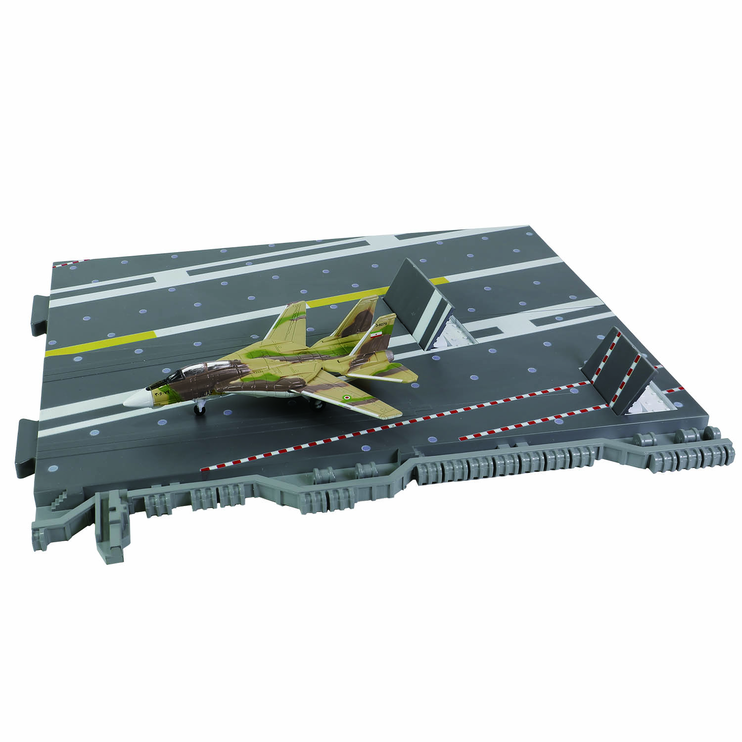 CVN-65 Enterprise deck + 4' Legendary F-14 Tomcat series Section #H deck + F-14A BuNo.160353 (3-6056), Tactical Fighter Base 8, Khatami, 1984 Asia Minor camouflage