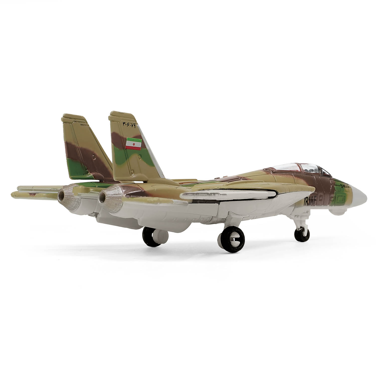 CVN-65 Enterprise deck + 4' Legendary F-14 Tomcat series Section #H deck + F-14A BuNo.160353 (3-6056), Tactical Fighter Base 8, Khatami, 1984 Asia Minor camouflage