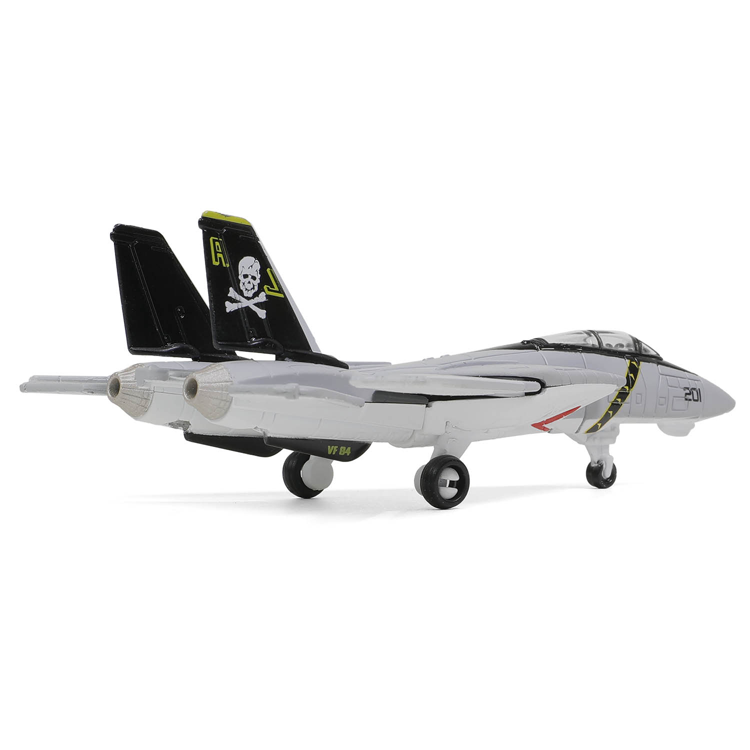 CVN-65 Enterprise deck + 4' Legendary F-14 Tomcat series Section #I deck + F-14B BuNo. 160390, VF-84 Jolly Roger, USS Nimitz, Mediterranean, 1978