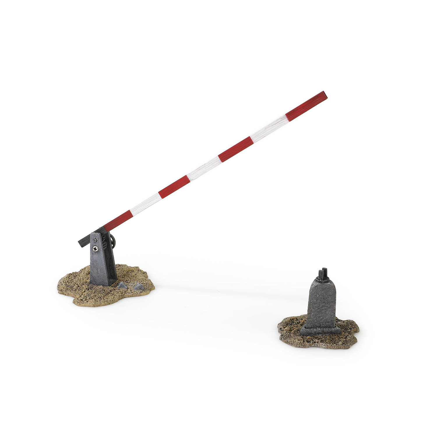 WWII DIY Scene Accessories Series Check Point 1 set