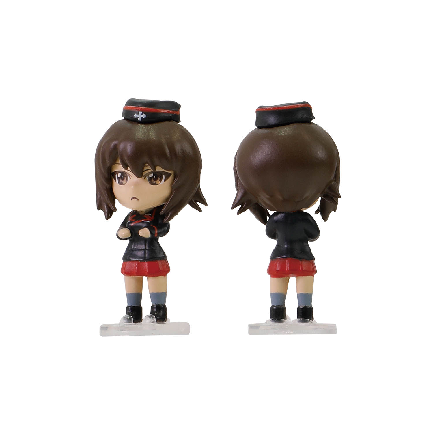 Tiger I (Early Production) Kuromorimine Girls Academy with Maho Nishizumi commander figure